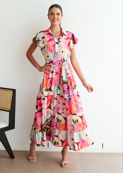 Zelda Dress - Summer Sun Print