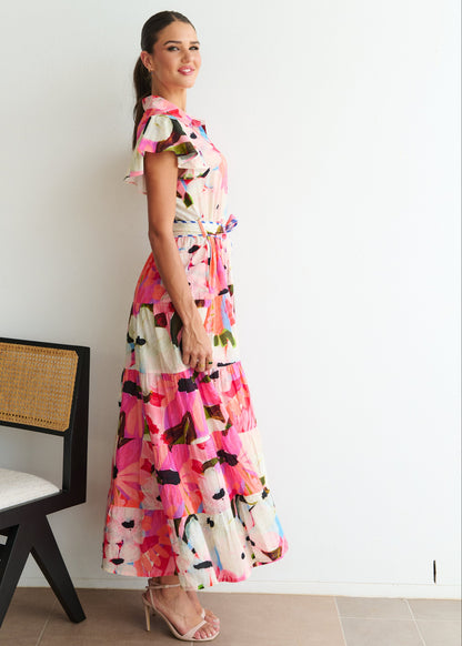 Zelda Dress - Summer Sun Print