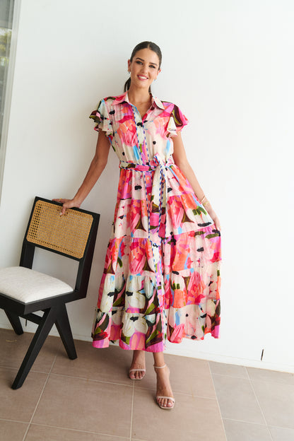Zelda Dress - Summer Sun Print