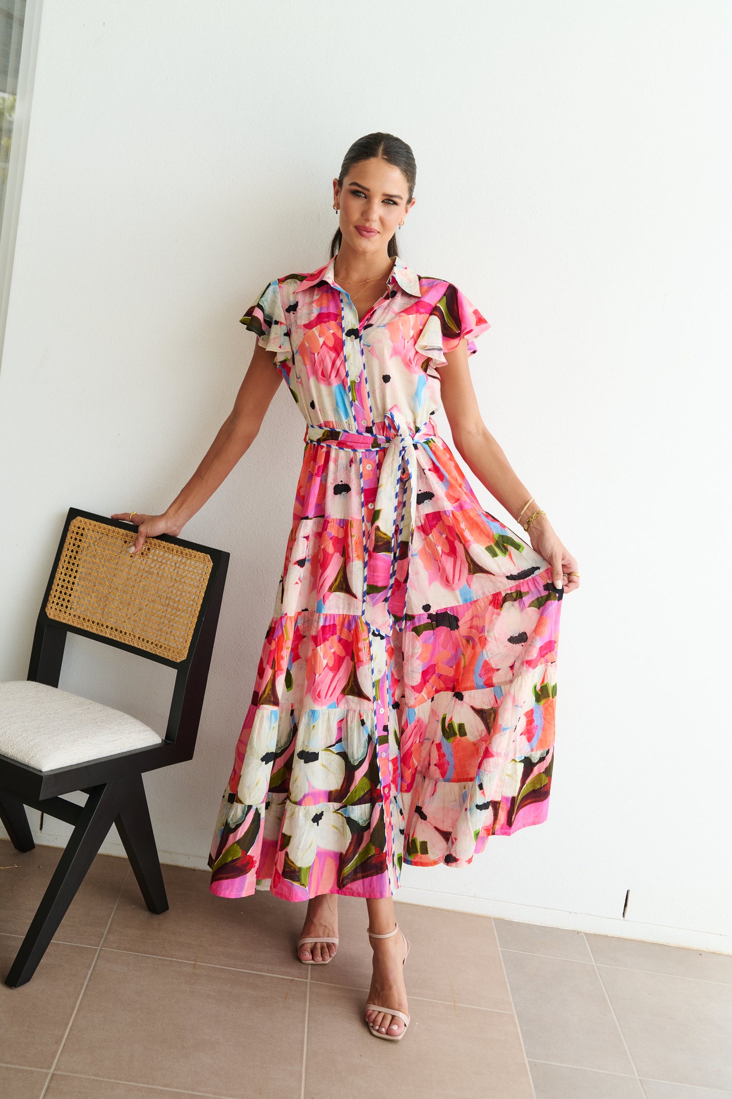 Zelda Dress - Summer Sun Print