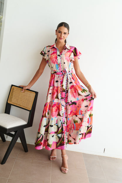Zelda Dress - Summer Sun Print
