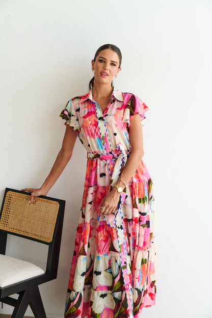 Zelda Dress - Summer Sun Print