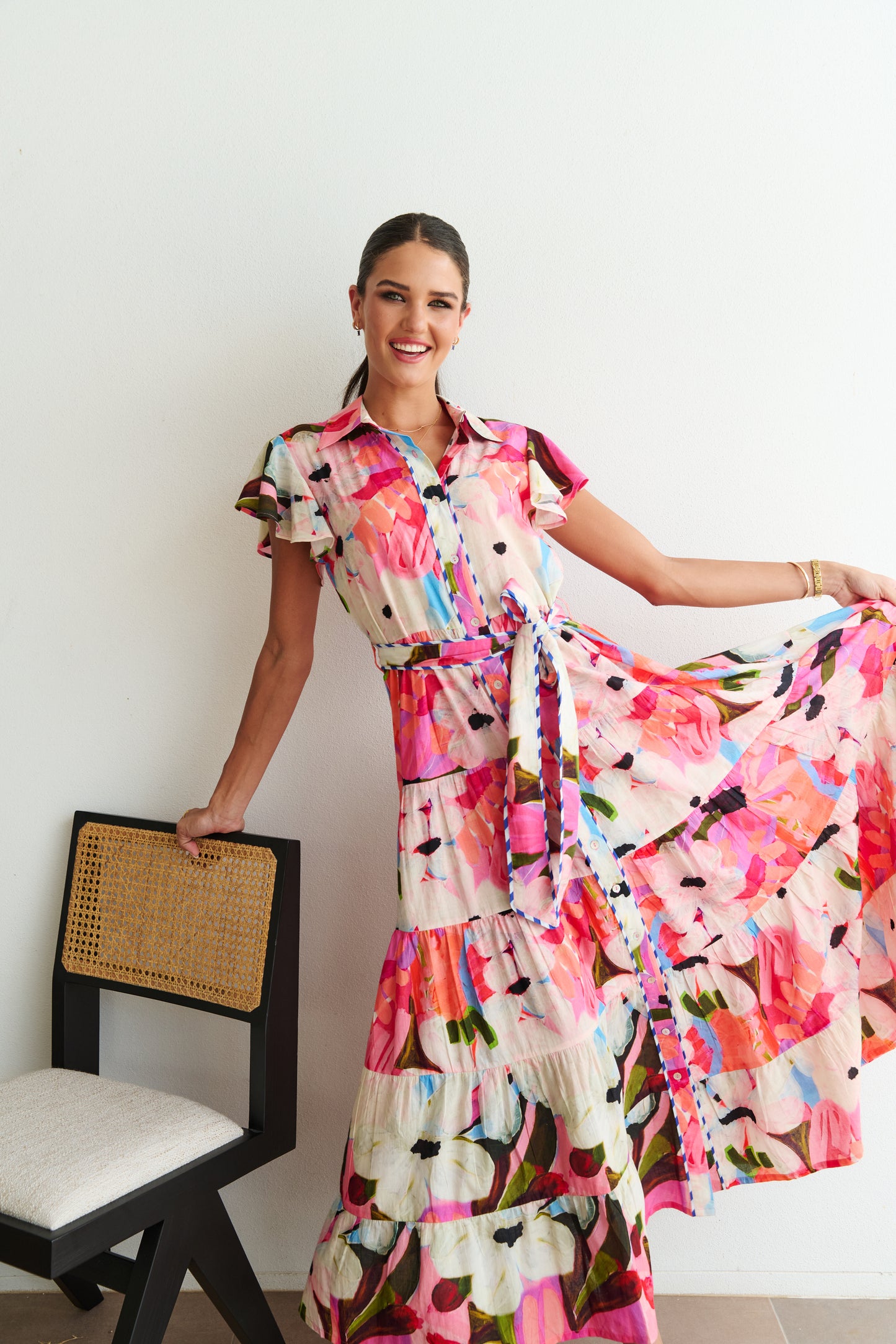 Zelda Dress - Summer Sun Print