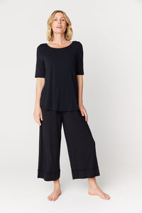 CULOTTE RESORT CULOTTE PANTS BLACK TANI