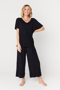 CULOTTE RESORT CULOTTE PANTS BLACK TANI