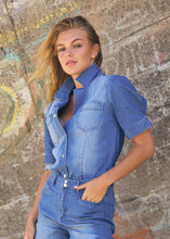 Taia Denim Shirt Nu Denmark_Short_sleeve_denim_shirt_nu_denmark_australian_stockist