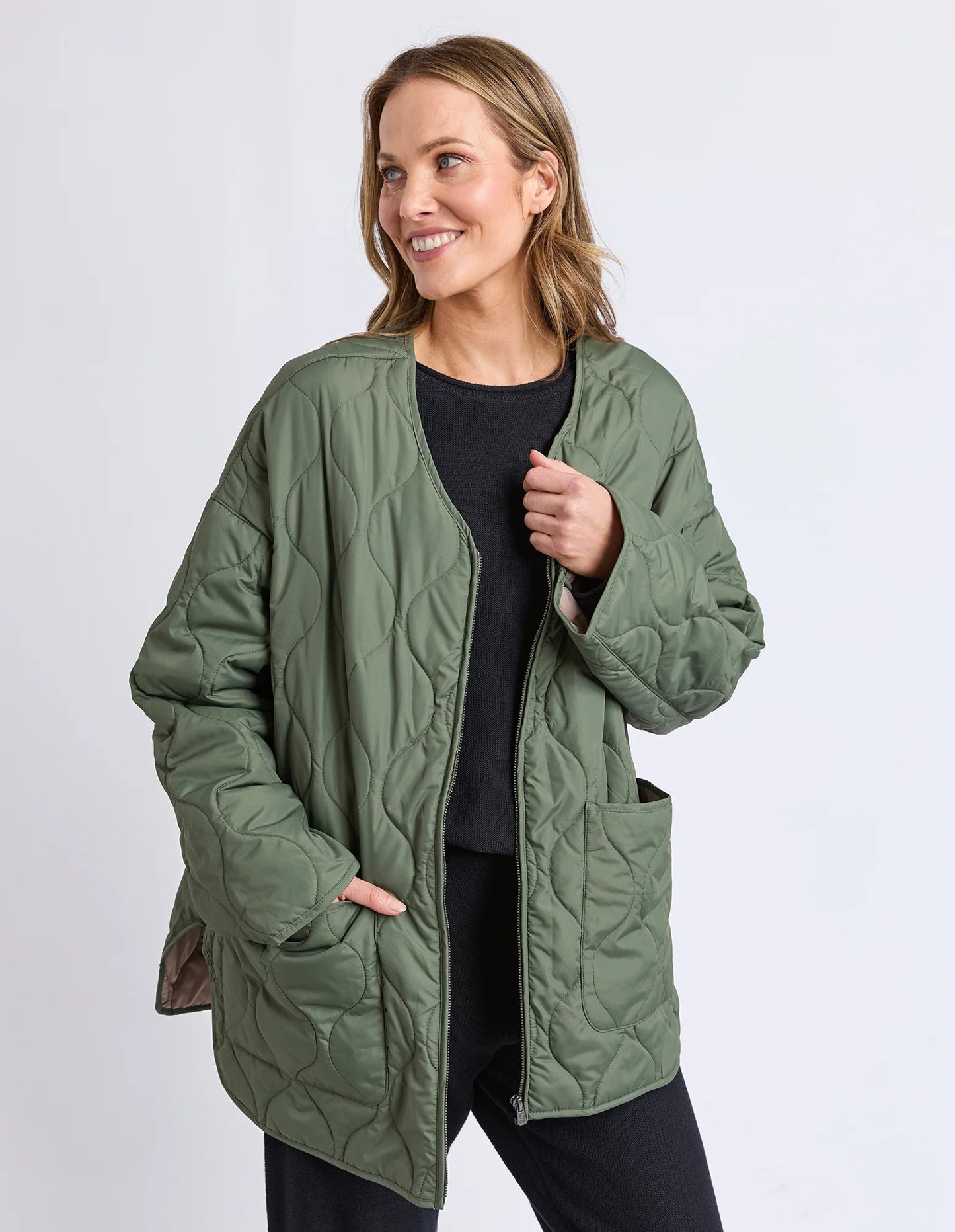 Dusty Quilted Jacket