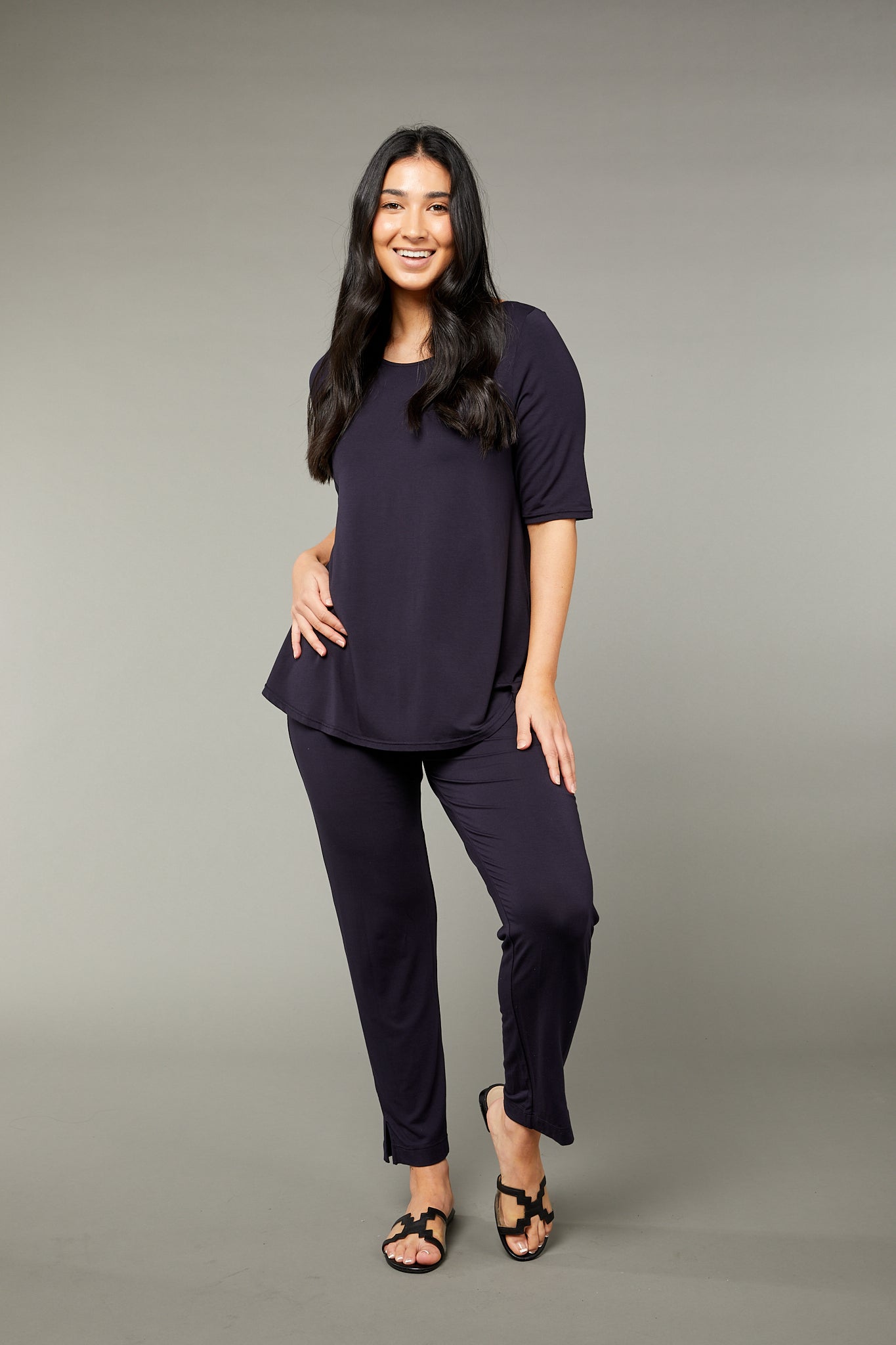 Half Sleeve Micro Modal Swing Tee