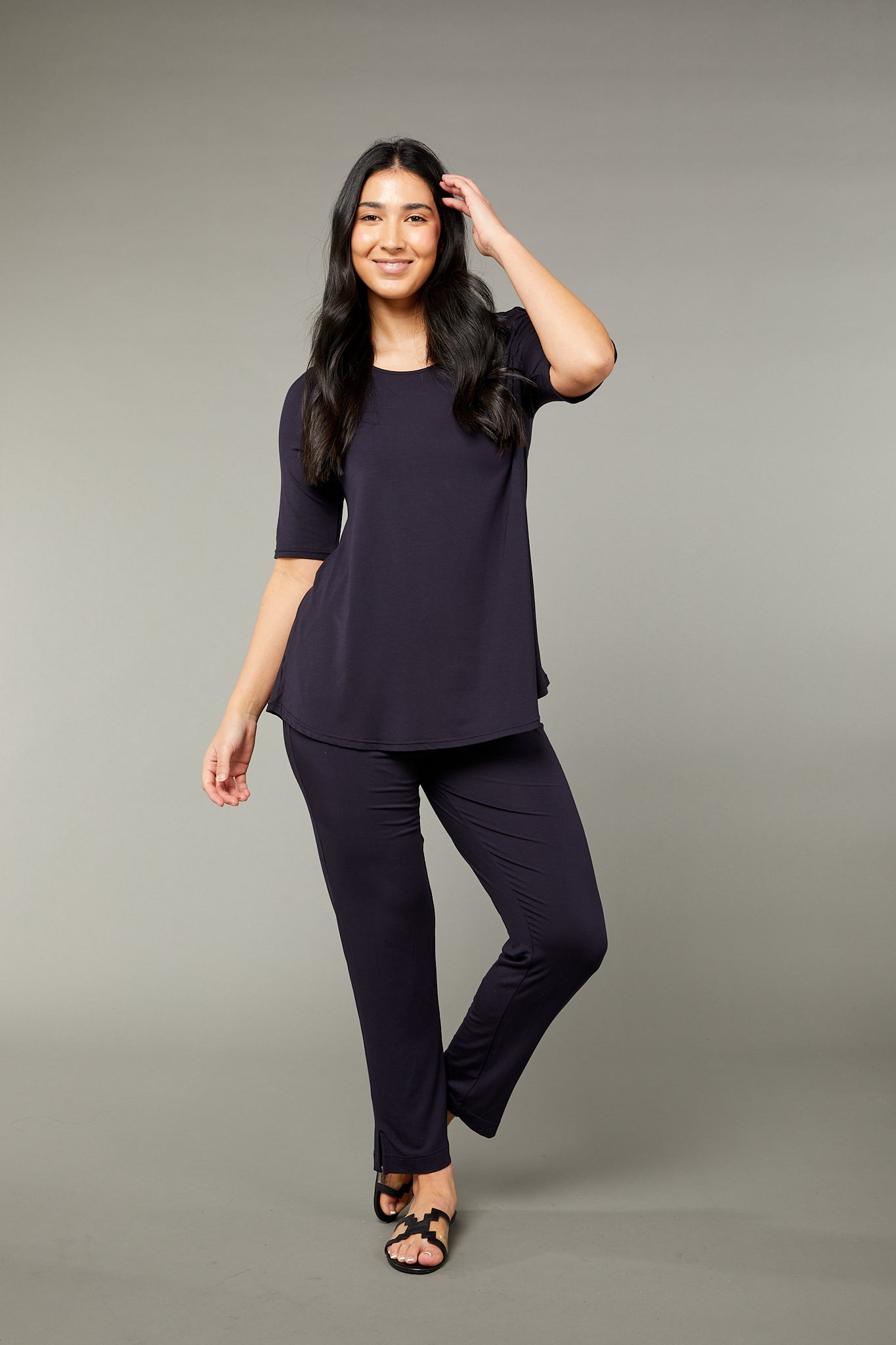 Half Sleeve Micro Modal Swing Tee
