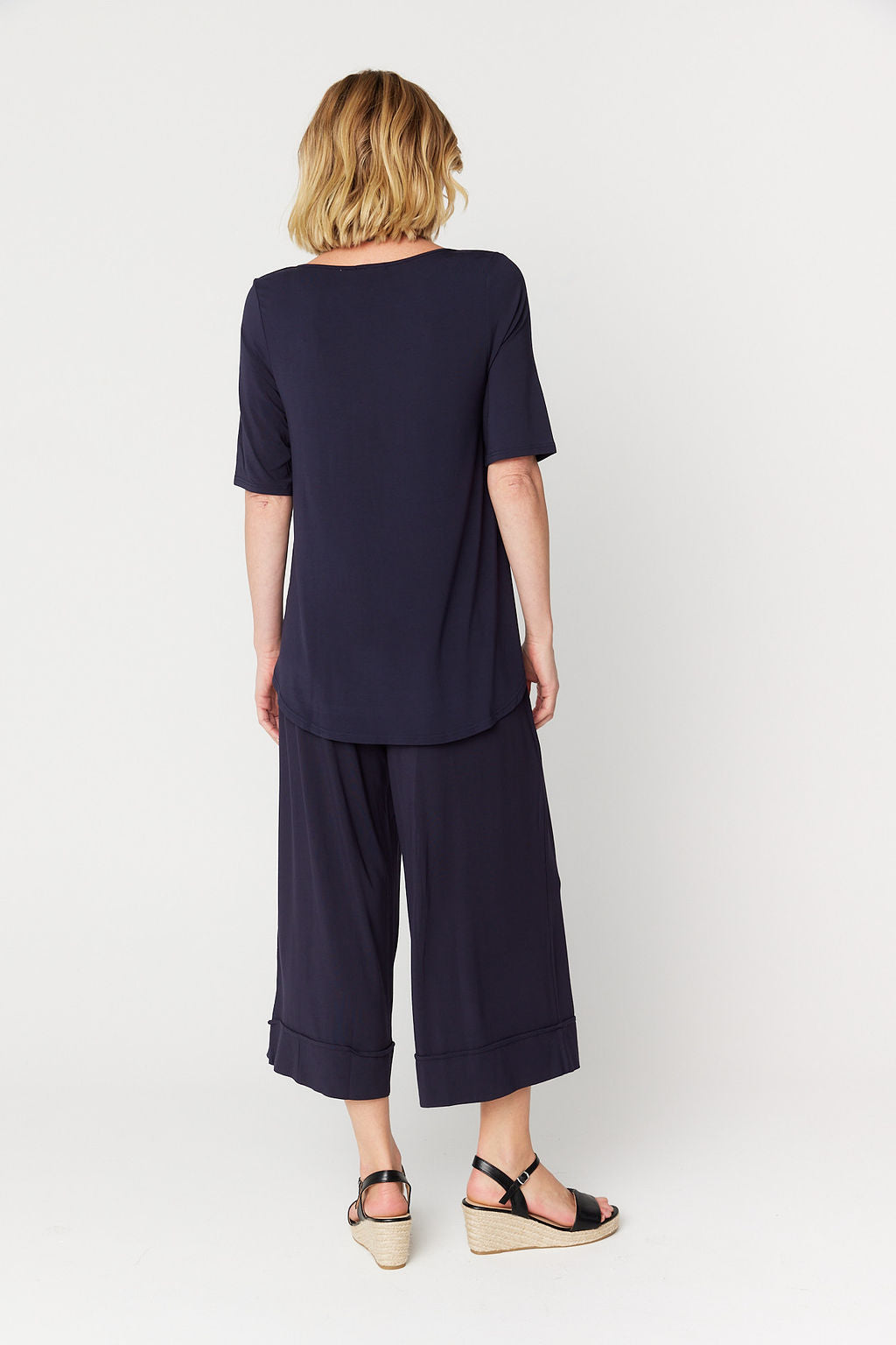 Half Sleeve Micro Modal Swing Tee