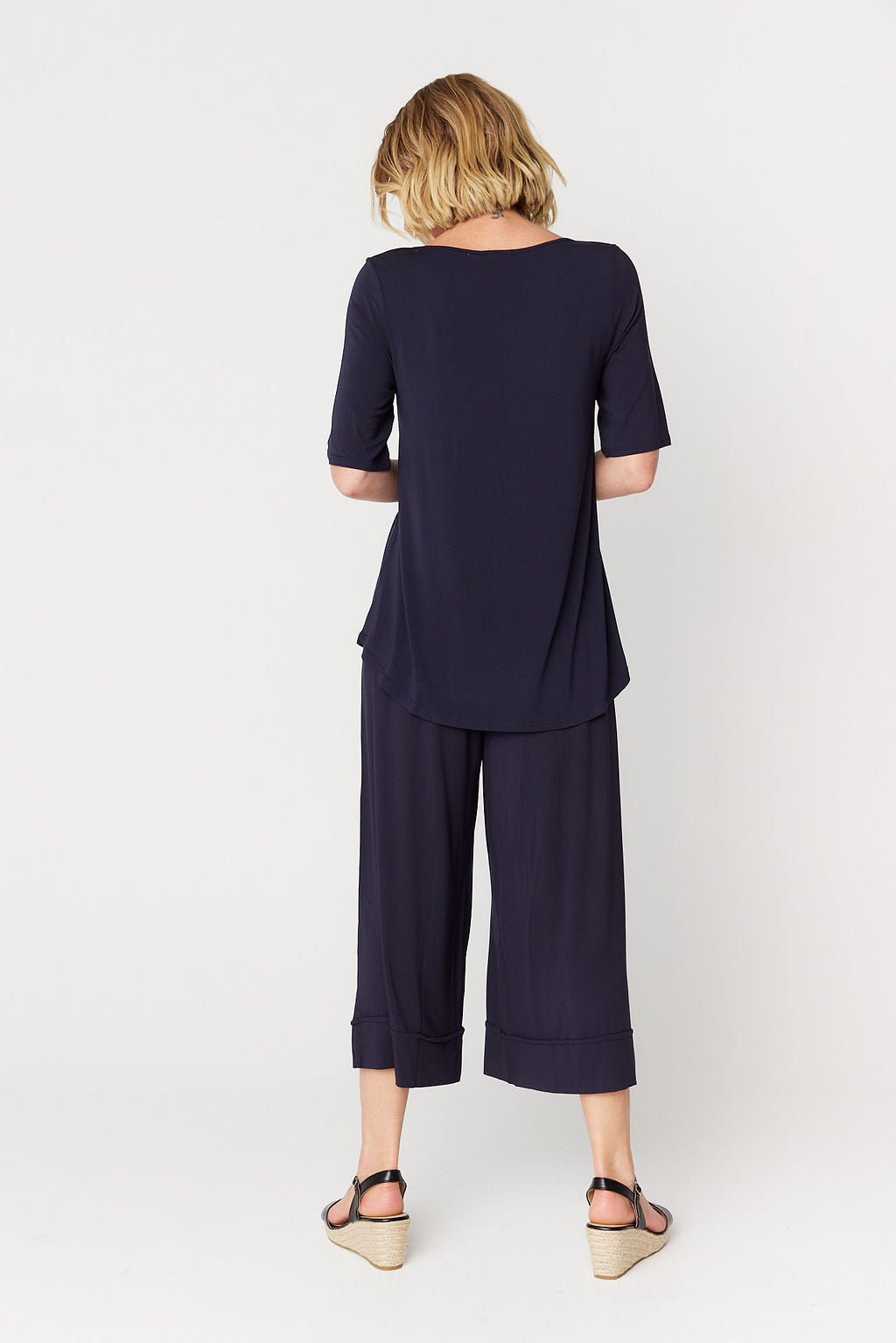 Half Sleeve Micro Modal Swing Tee