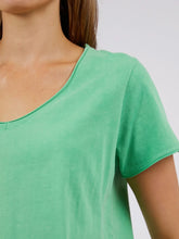 Fundamental V Neck Tee - Green