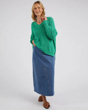 Rachele V Neck Knit - Green