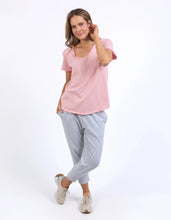 Pima V Tee - Blush Pink (Plus Size)