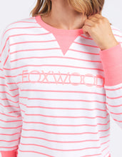 Simplified Crew - Neon Pink Stripe