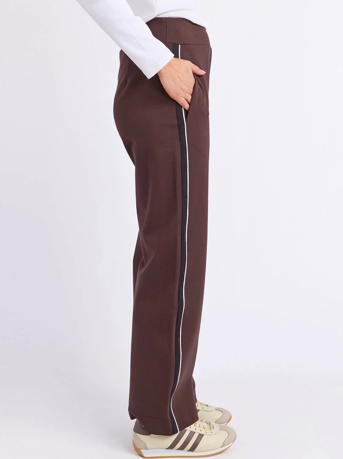 London Straight Leg Ponte Pant