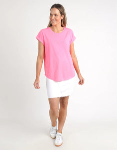 Foxwood Signature Tee Neon Pink