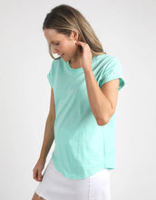 Foxwood Signature Tee Neon Mint Green