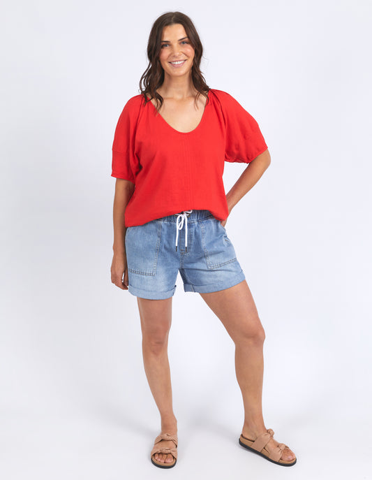Elm Lifestyle Grove Top Red