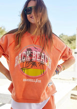 Vintage Back Beach Sweater - Faded Orange