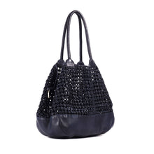 Hermitage Woven Leather Tote