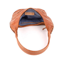 Hobart Woven Leather Hobo Bag