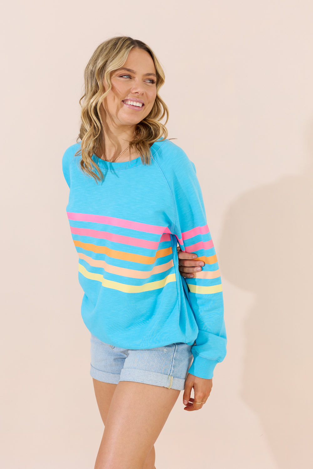Jovie_summer_blue_stripe_forever_sweater_basic_state_JOVIE_STOCKIST