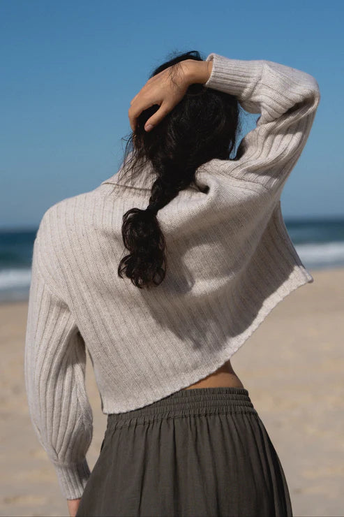 Hannah Linen Skirt