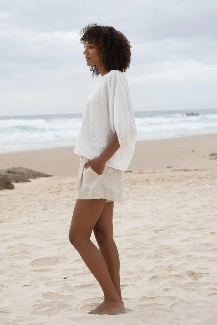 Tina Linen Top