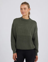 Leisurefit Knit Sweater - Khaki