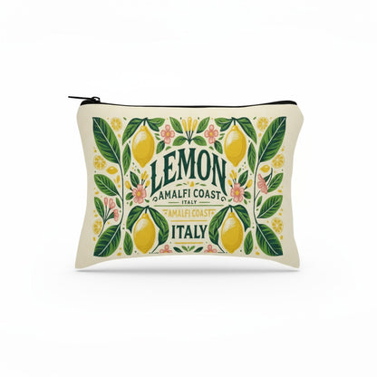 Canvas Zip Pouch - Zesty