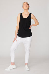 Miami Organic Cotton Tank - Black