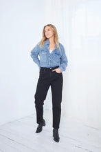 Noelle Straight Leg Jeans - Black