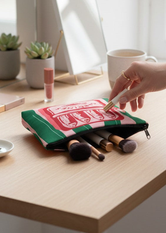 Canvas Zip Pouch - Packed in