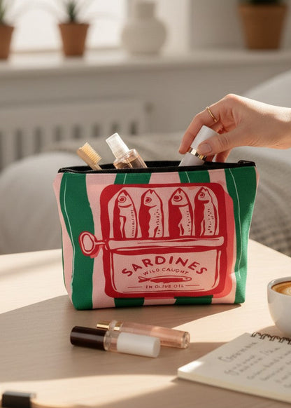 Canvas Zip Pouch - Packed in