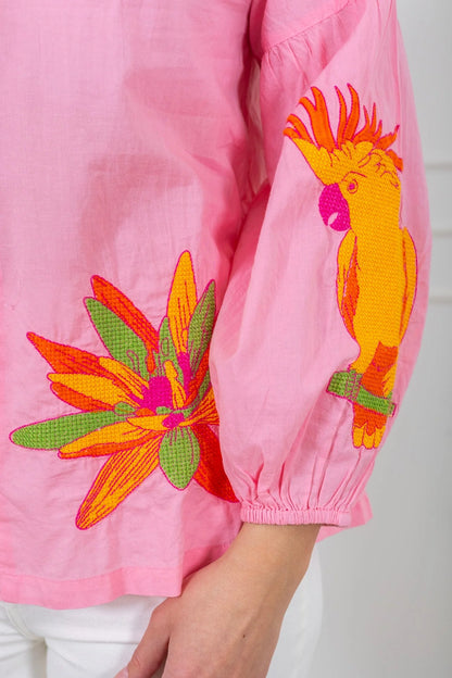 Rosa Lily Embroidered Blouse