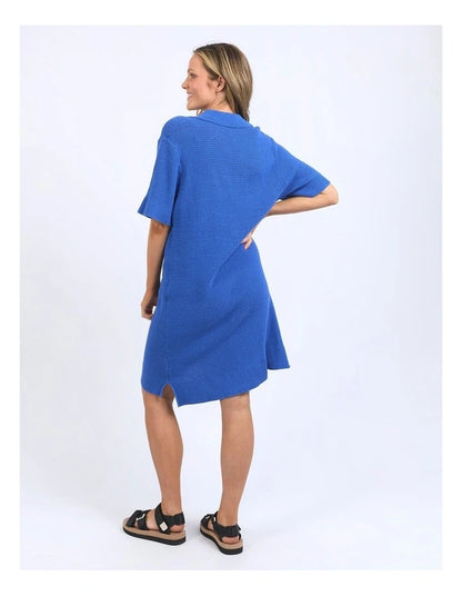 Prime Knit Dress - Cobalt Blue
