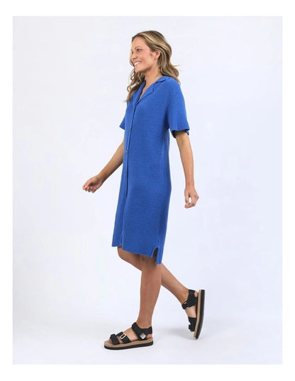 Prime Knit Dress - Cobalt Blue