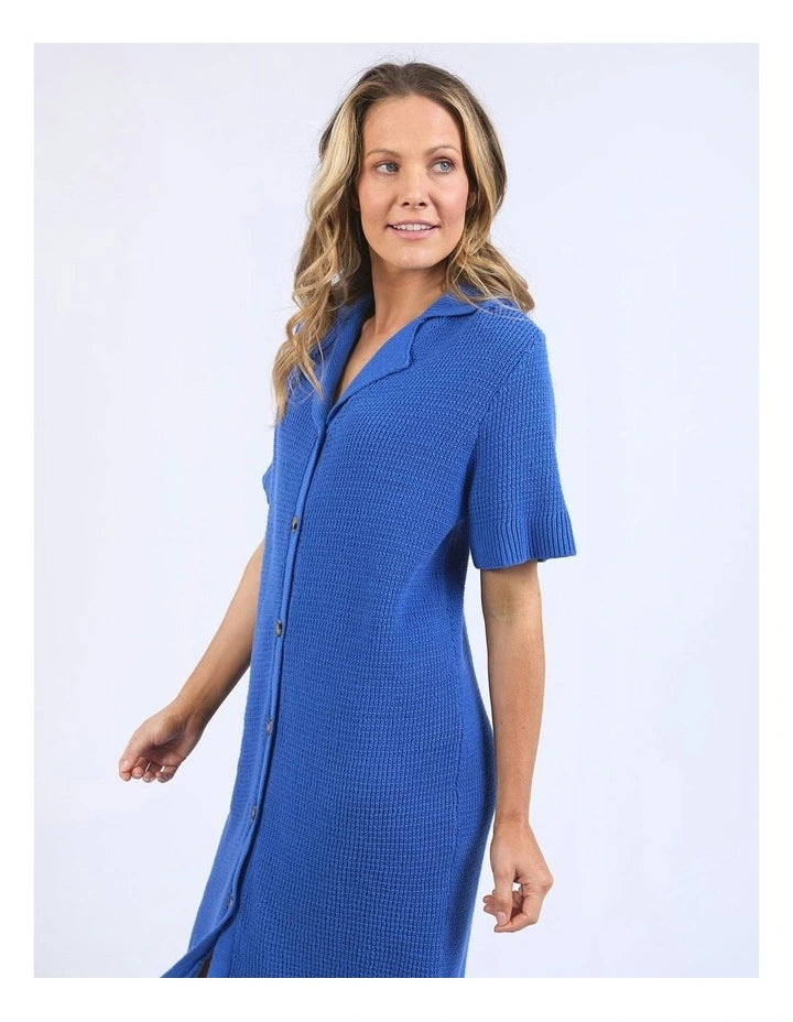 Prime Knit Dress - Cobalt Blue