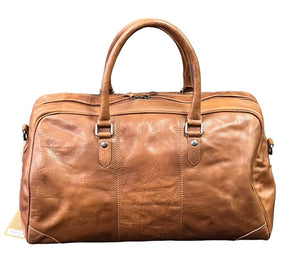 'Titan' Overnight Leather Bag