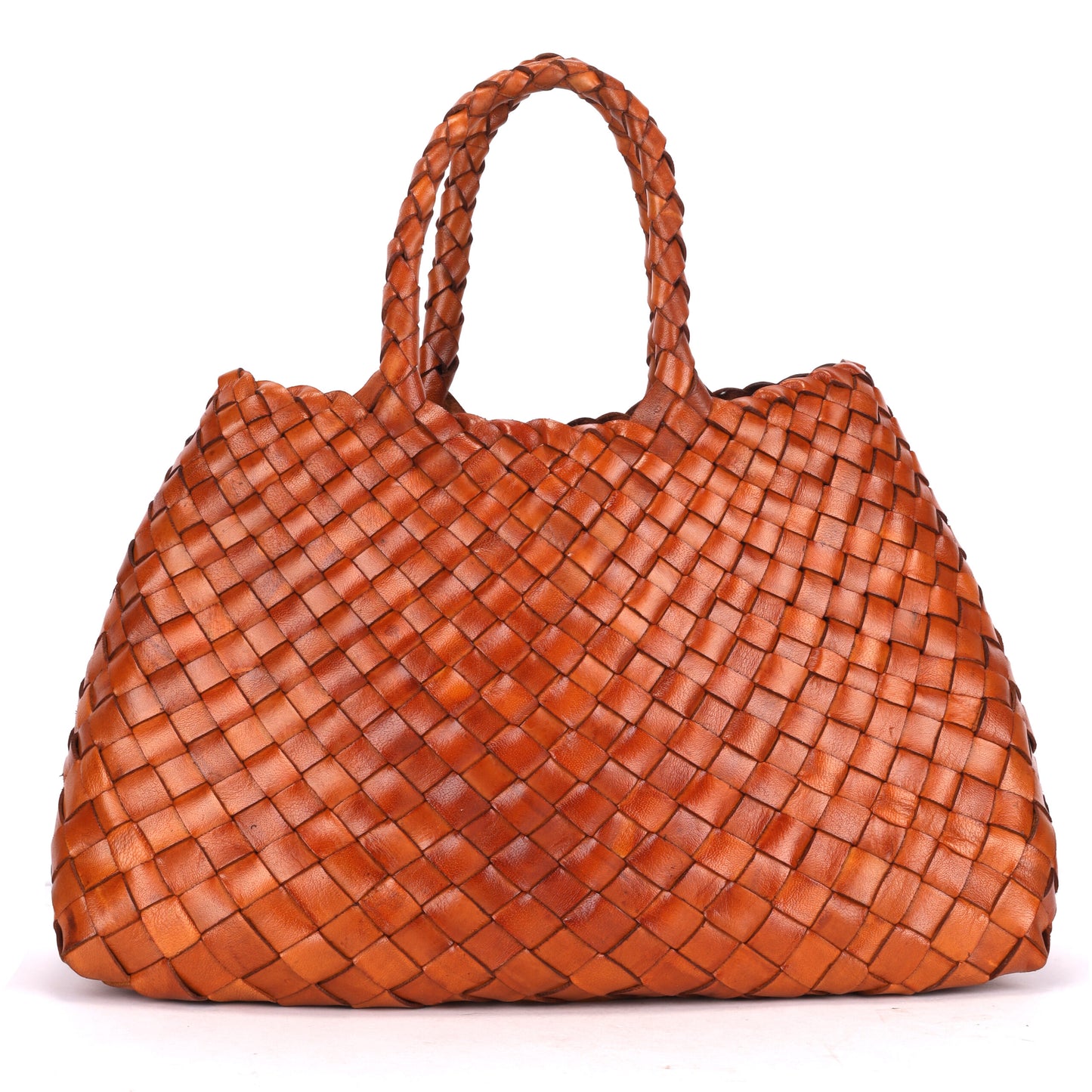 Portofino Woven Leather Bag