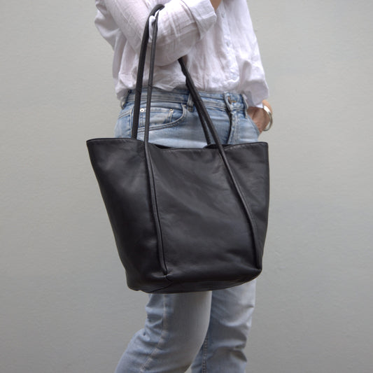 Sabina Leather Tote Bag