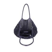 Hermitage Woven Leather Tote