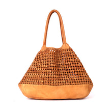 Hermitage Woven Leather Tote