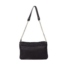 Beechworth Woven Leather Shoulder Bag