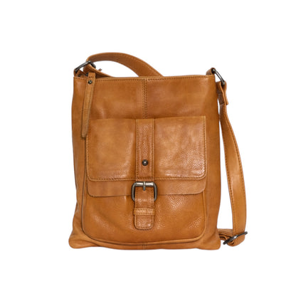'Audrina' Cross Body Leather Bag