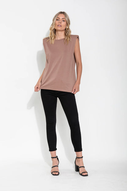 SHOP SAINT ROSE LIVIA TANK, BUY ST ROSE TANKS ONINE, SHOP ST ROSE LIV TANK, LADIES TANK WITH PADDED SHOULDERS