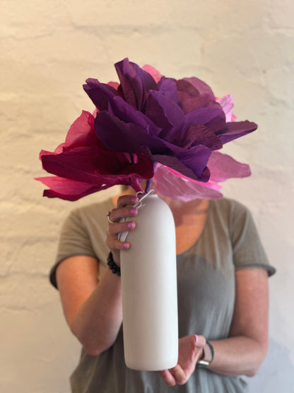 Sakura Paper Flower - Magenta with Yellow