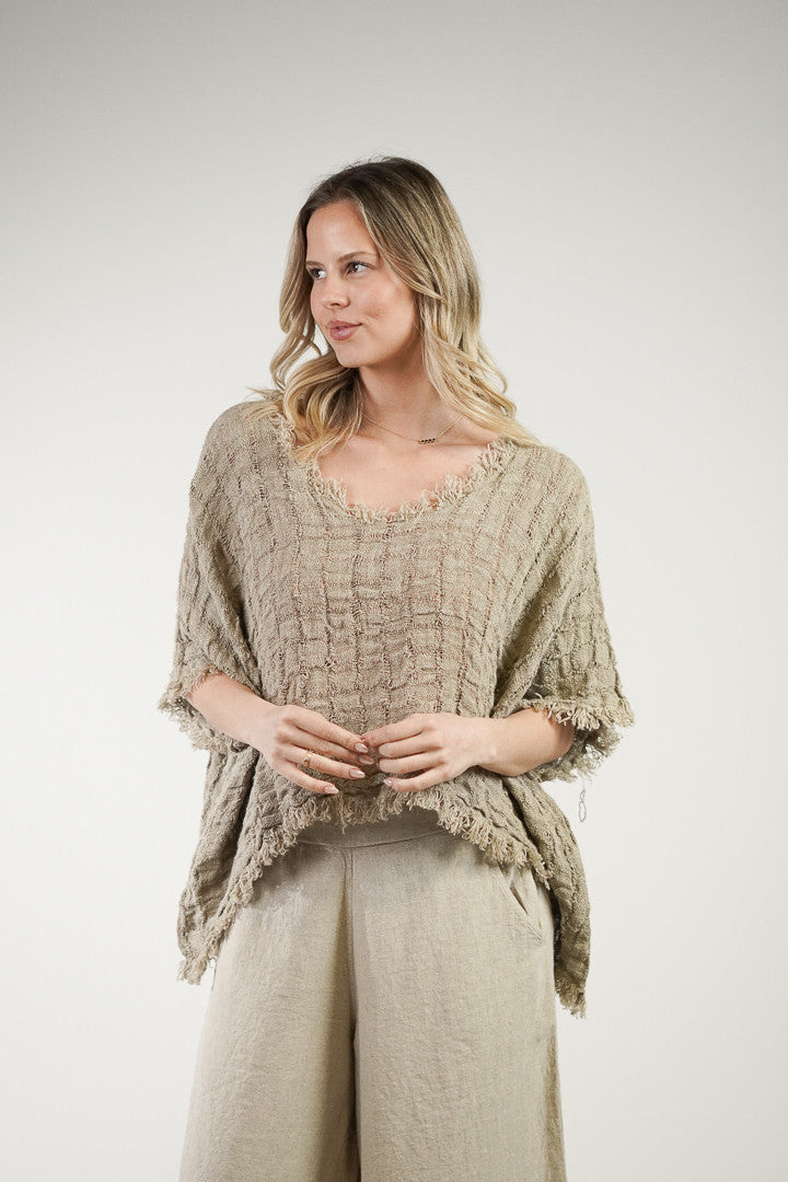 Sarita Linen Top