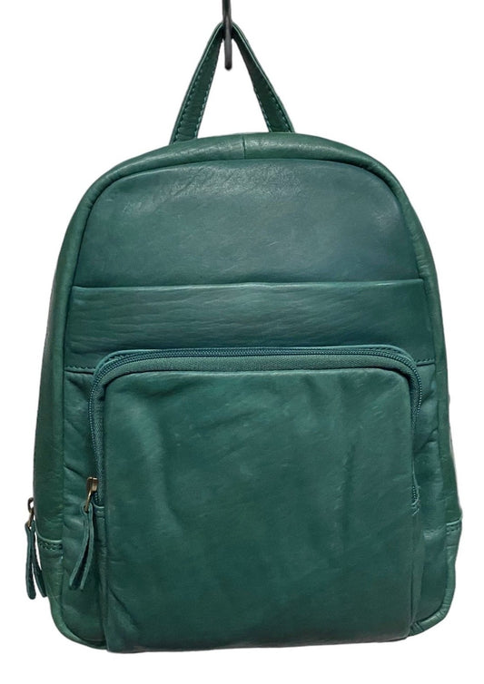 Shop ladies leather laptop bag, Ladies green leather laptop backpack, buy ladies green leather backpack, shop ladies leather bags online, Buy Lilly Laptop bag, shop Lilly back pack online, Oran Lilly back pack